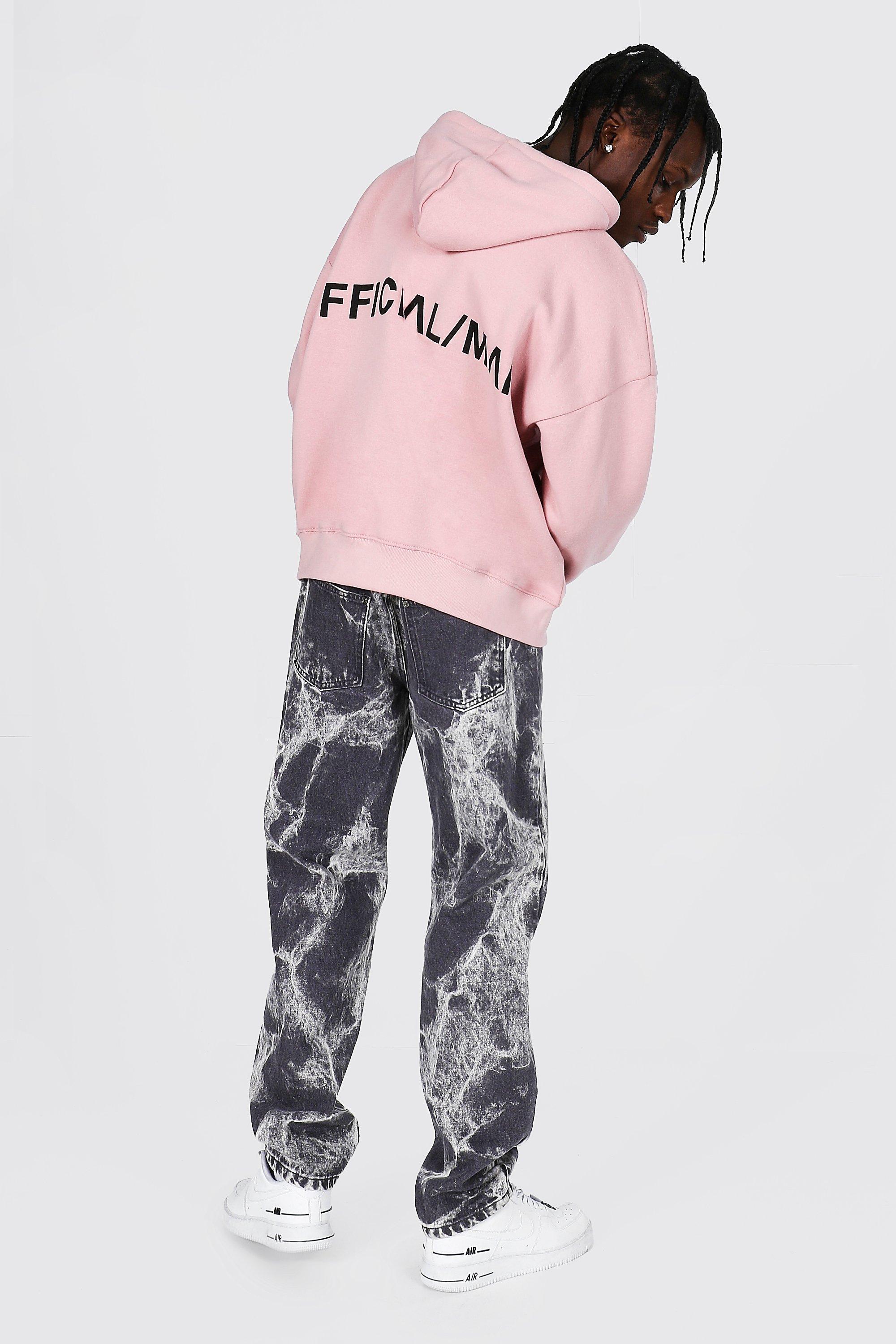 Oversized Official Man Boxy Fit Hoodie | boohoo